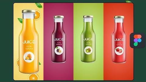Juice Landing Page UI Design – Figma Tutorial for Beginners 🍹