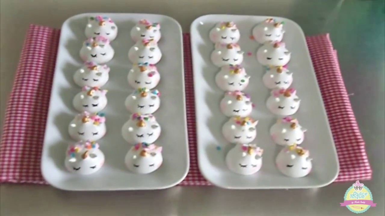 MERENGUES DE UNICORNIO | DULCE TOQUE