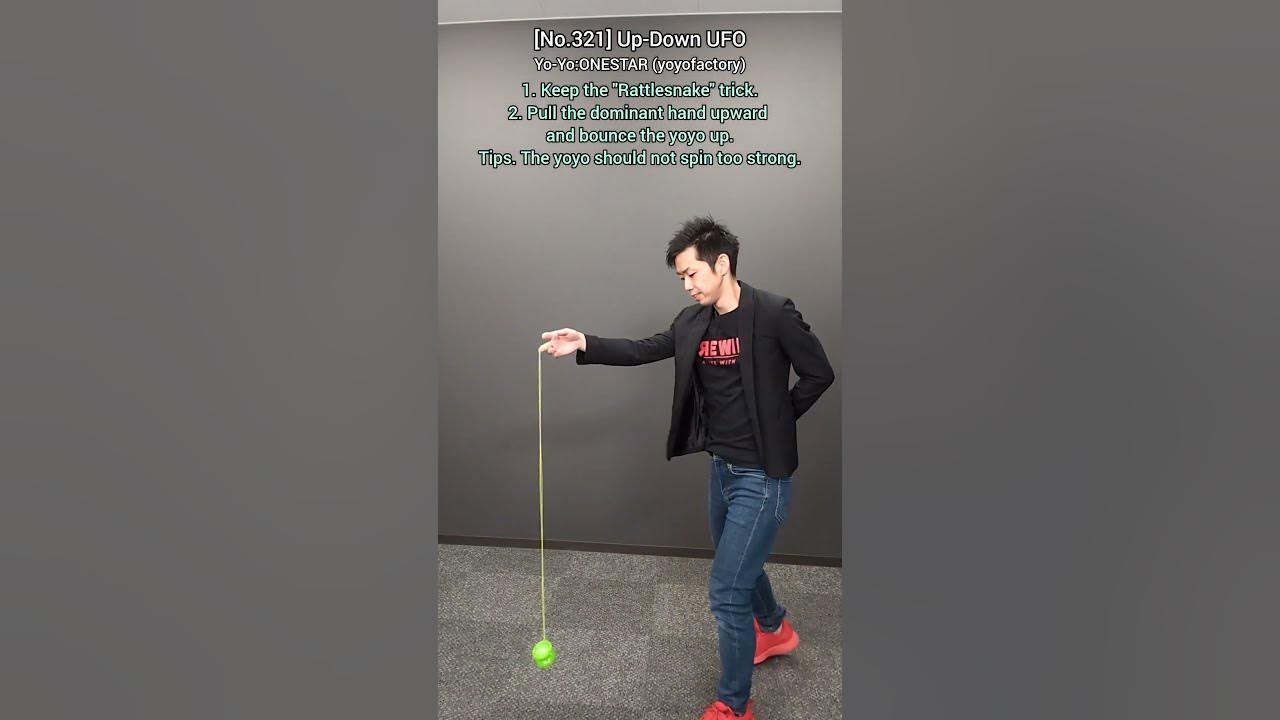 [No.321]🪀Today's YoYo Trick & Tutorial UpDown UFO🛸 yoyo yoyotricks