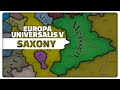 Flavorful Content While Forming Saxony In EU5!