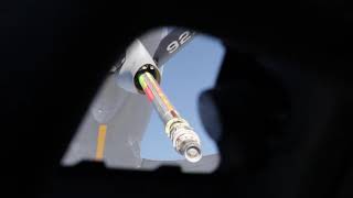 An E-3 Sentry is refueled by a KC-135 Stratotanker