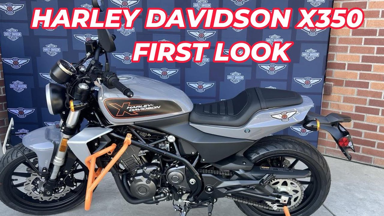 HARLEY DAVIDSON X350 FIRST LOOK - YouTube