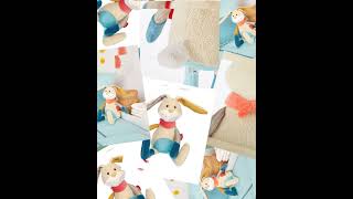 Patchwork Rabbit Plush Toy