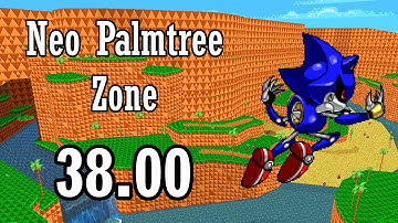 SRB2 v2.2.10 Custom Map - Neo Palmtree in 38.00 (Metal Sonic)