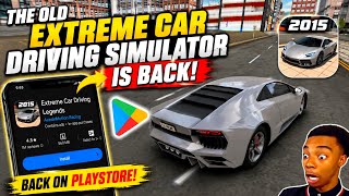 OLD ECDS is Back!😱 | Extreme Car Driving Simulator Classic🤯 | New Game on Playstore!🔥 screenshot 3