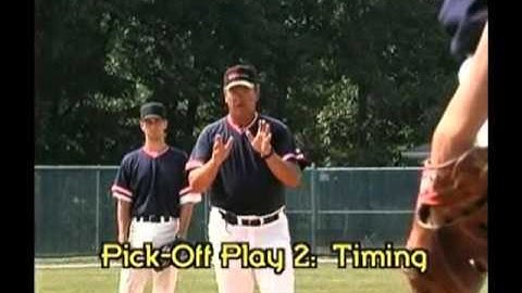 Shortstop 2nd Base Pick Off Plays