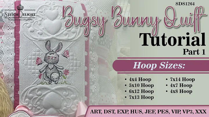 Bugsy Bunny Quilt with Ruth Harvey PART 1