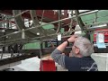 248 restoration of lancaster nx611 year 7dave removes former 28 for inspection
