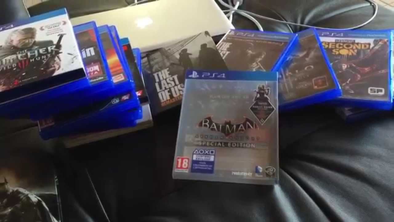 Présentation de mes jeux PS4