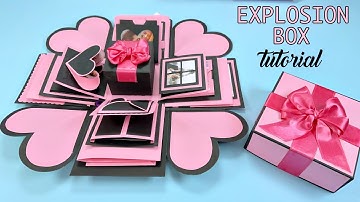 How to make Explosion box / DIY Valentine