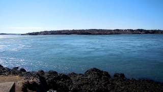 Old Sow Tidal Whirlpool at Deer Island