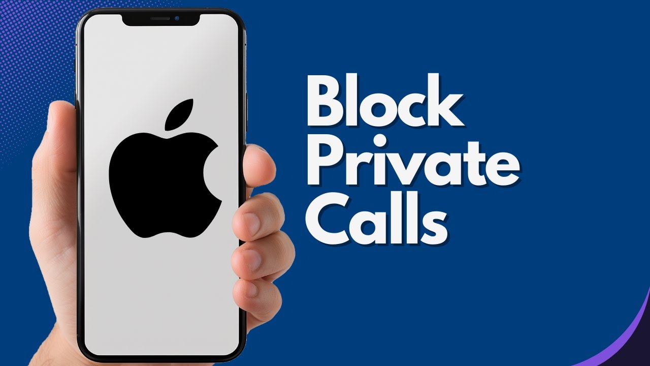 How to Block Private Calls on iPhone (2024) - YouTube