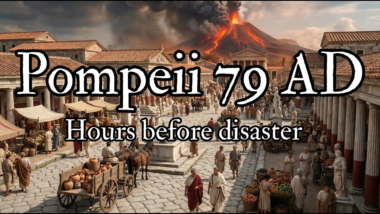 What Did Pompeii Look Like? Pompeii's Last Day Visualized | (Ai Reconstruction)