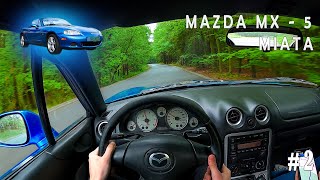 2003 MAZDA mx 5 MIATA - POV test drive | от первого лица | 2