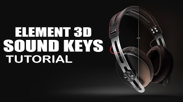 After effects Element 3D Move with Audio Tutorial