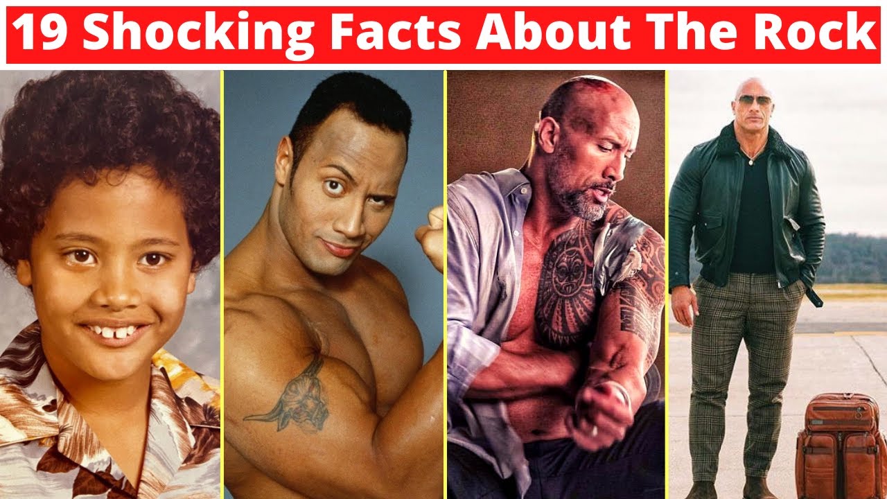 ⁣19 Facts You Didn't Know About The Rock Dwayne Johnson | Hindi