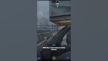 CS2 TRAIN ALL NEW SMOKES to control A Site #cs2 #cs2clips #shorts