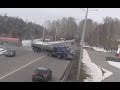 Гололед на дороге. Первый снег занесло ДТП. Подборка 2016/Der erste Schnee. Unfall