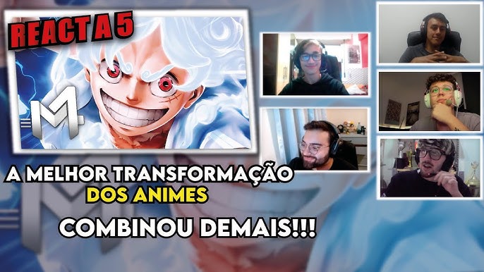 MUITO MELHOR QUE O ANIME! - REACT Luffy (One Piece) - Quinta Marcha