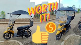 Umbrella Canopy for Motocycles - Yamaha Mio i 125
