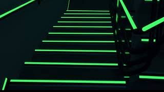 PERMALIGHT® UL1994-listed Photoluminescent Egress Path Marking System