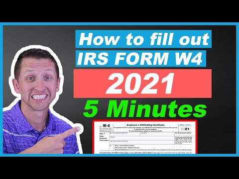 How To Fill Out Irs Form W4 21 Fast Youtube How To Fill Out Irs Form W4 21 Fast Youtube