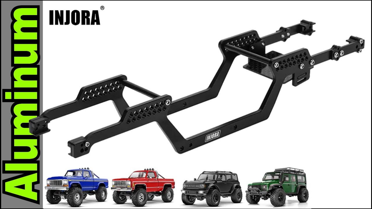 Обзор алюминиевого универсального шасси INJORA LCG для TRX4M