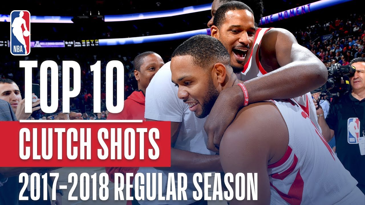 Top 10 Clutch Shots of the 2018 NBA Regular Season - YouTube