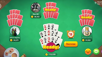 Pusoy (Tongits Go) Easy win!