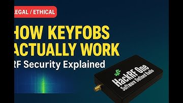 Keyfob RF uitgelegd: wat u kunt zien met een HackRF (ethische demo)