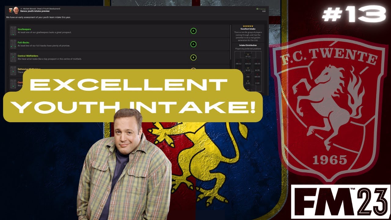 GENOA C.F.C REBUILD on Football Manager | EXCELLENT YOUTH INTAKE?! | FM23
