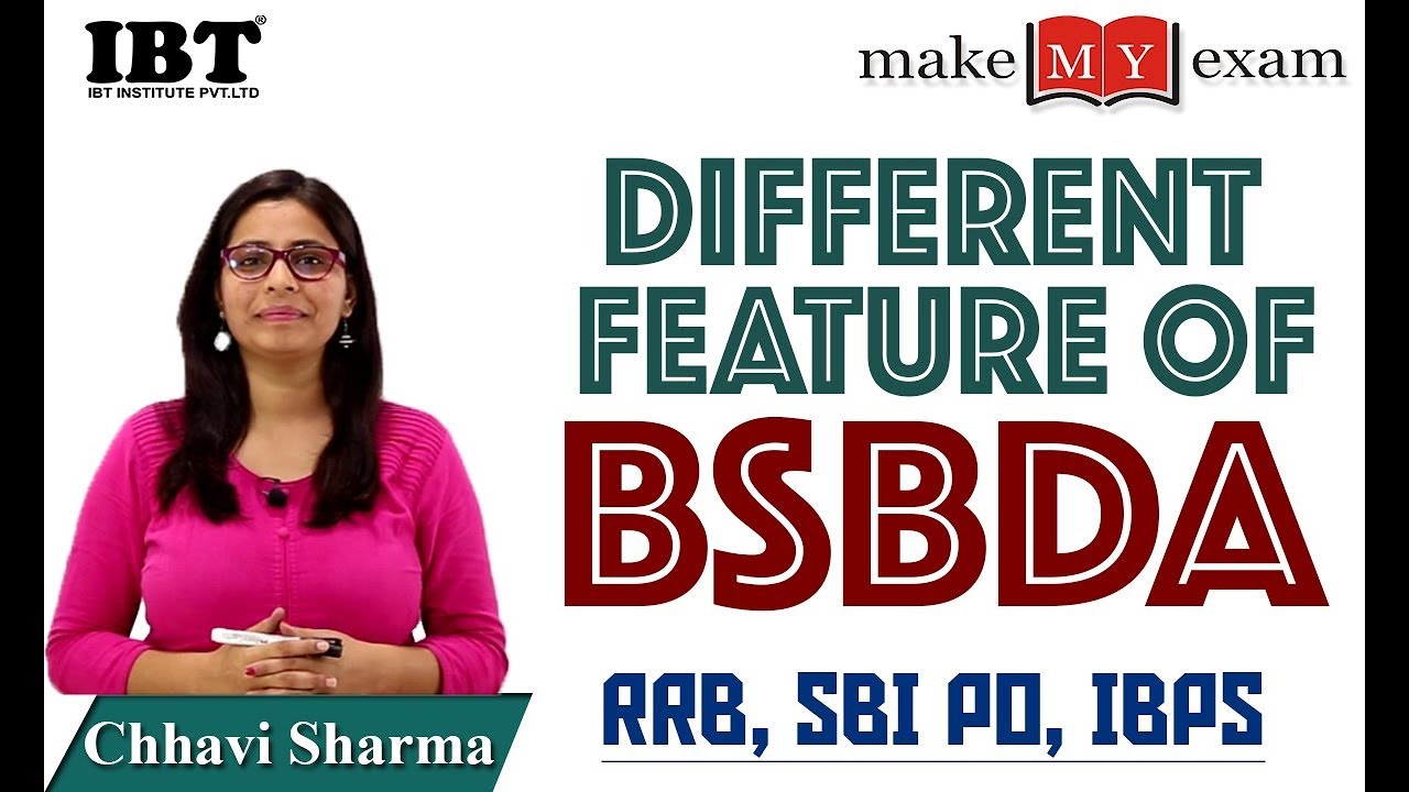 What is BSBDA || By Chhavi Sharma - YouTube
