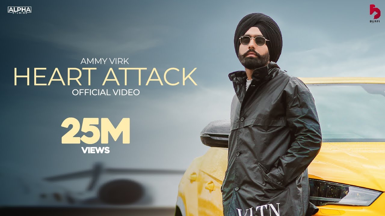 Heart Attack   Ammy Virk Official Video Mani Longia  Starboy  Latest Punjabi songs 2024