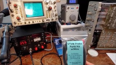 Part 2 Heathkit IM 5228: VTVM Probe Assembly