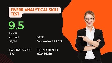 How to Pass Fiverr Analytical Skill Test 2022 || Fiverr Analytical Skill Test Answer September 2022