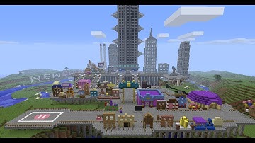 New Pork City in Minecraft - Porkycraft (Mother 3)