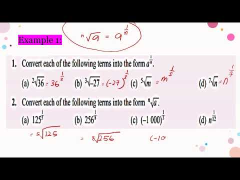 Cikgu Azwa SMK Bercham. Mathematics (DLP) Form 3 - Chapter 1 : Indices (Part 6)