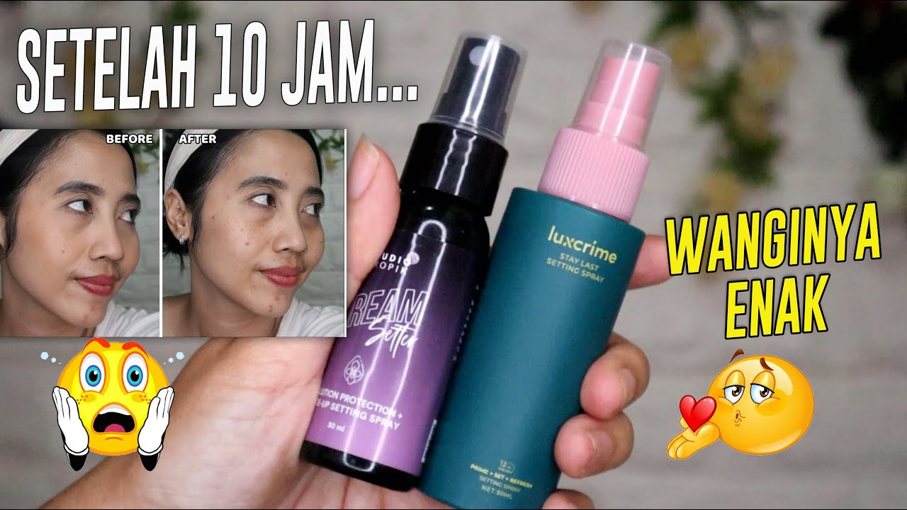 BATLE SETTING SPRAY HITS ! Studio Tropik Dream Setter VS Luxcrime ...