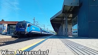 Züge Wien Atzgersdorf RJ, dosto uvm. | Trainspotten 101