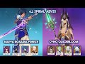 Kaeya Rosaria Freeze &amp; Cyno Furina Quicbloom - 4.2 Spiral Abyss - Genshin impact