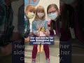 Peyton and her favorite doll celebrate her end of treatment for cancer! 🔔