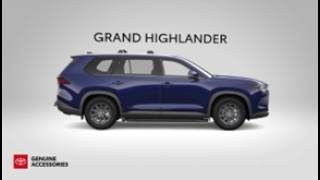 Toyota Grand Highlander Accessory Walkaround Video