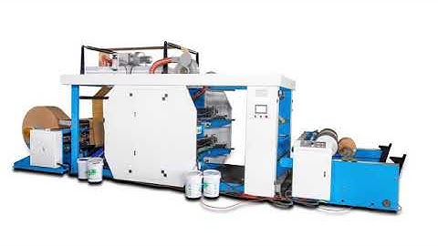 Oyang High Speed Flexographic Roll To Roll Printing Machine For Paper Bags