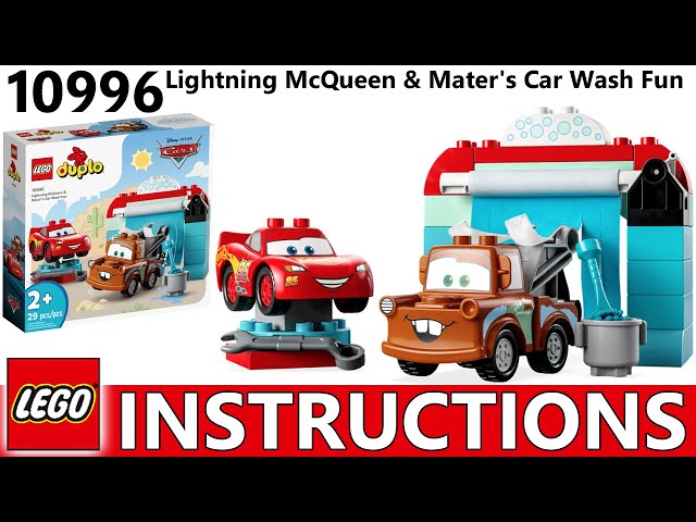 Lightning McQueen & Mater's Car Wash Fun 10996, Disney™