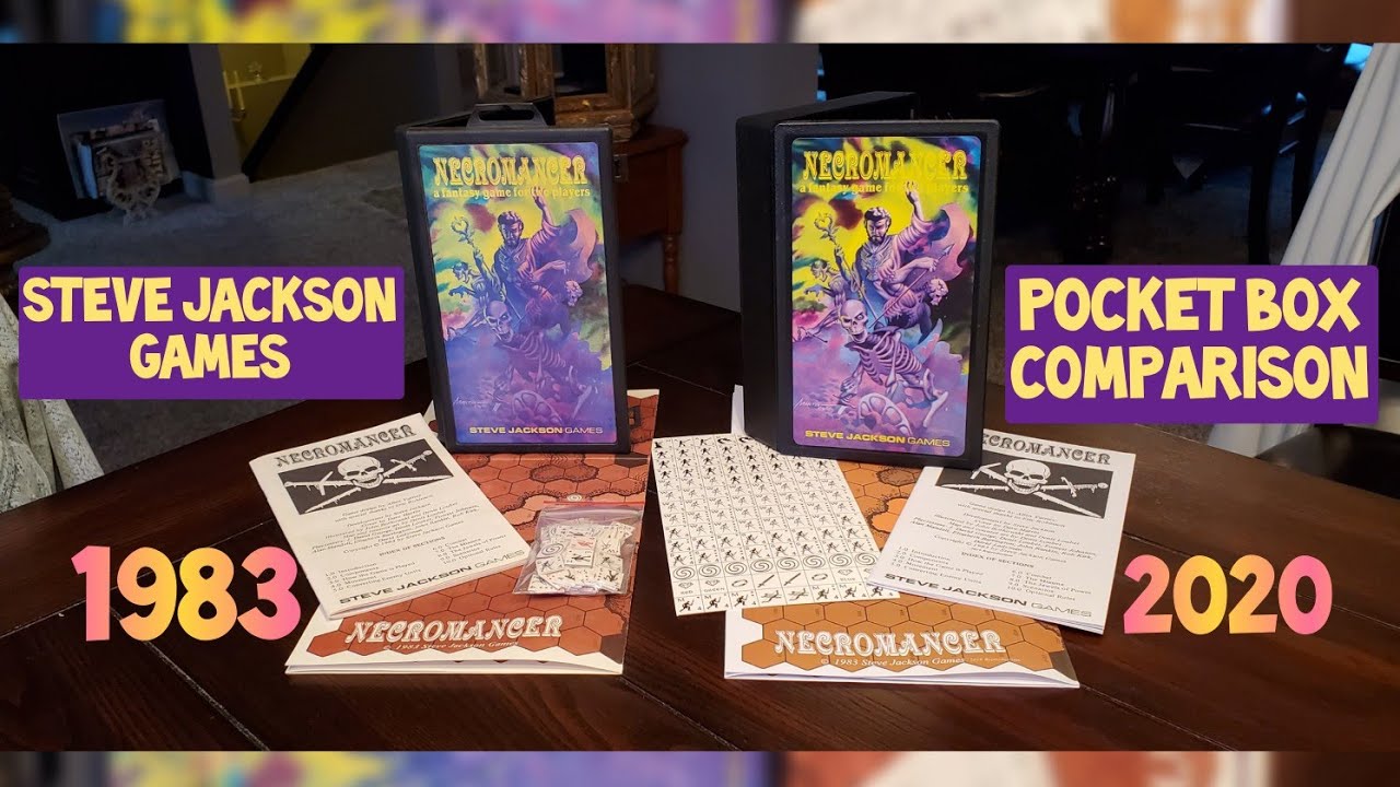 Necromancer - Steve Jackson Games Pocket Box Kickstarter Unboxing and ...