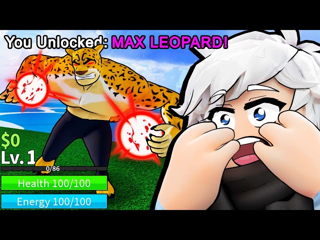 Roblox > Conta Blox fruit Level MÁXIMO (2450) COM LEOPARD TRANSFORMADO!!!