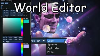 Creating a Basic Game Engine World Editor but I am Dumb. Game Engine ep. #4