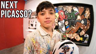 inside the collection of a 14-year old