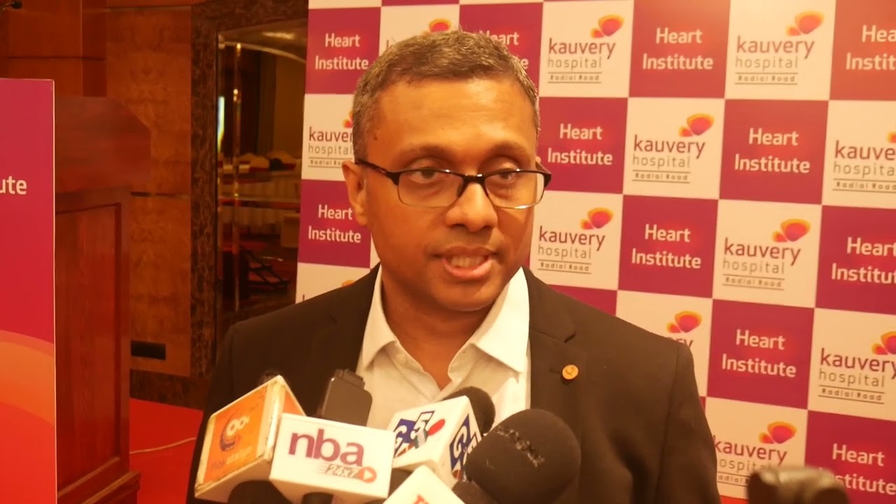 Kauvery Hospital Prof Dr Ajith Pillai Press meet - Chennaiprimenews