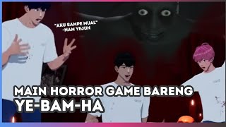 [INDO SUB] Playing Horror Game! | YeBamHa Main 'Last Neighbor'💀💙💗🖤
